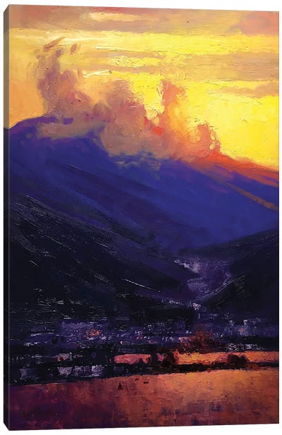 Bright Colors Of Southern Turkey Canvas Art Print - Turkey Art