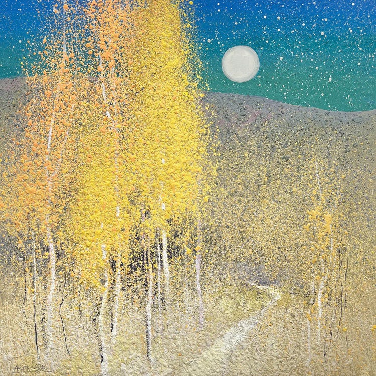 Whisper Of The Moonlit Forest by Andrii Kovalyk wall art