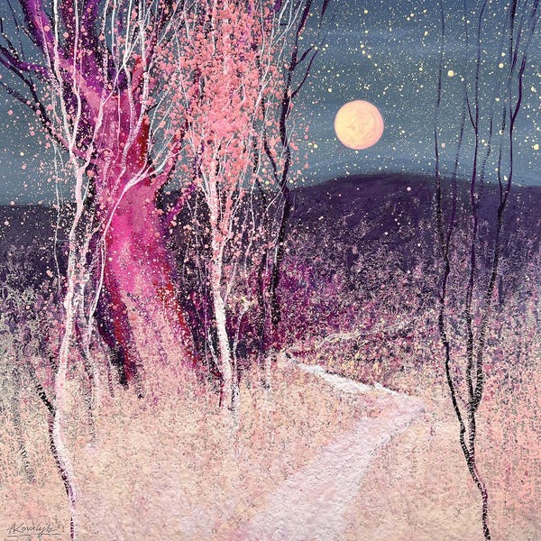 Trails, Paths & Roads: Moonlight Melody Of Nature by Andrii Kovalyk