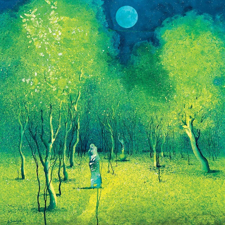 Secrets Of The Garden Of The Soul by Andrii Kovalyk wall art