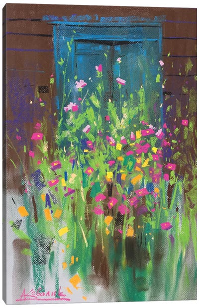 Dance Of Flowers Canvas Art Print - Andrii Kovalyk