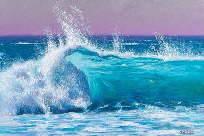 All Greens - Canvas Prints: Breath Of The Wave by Andrii Kovalyk