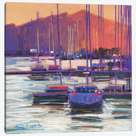 Impression In Chalkida Greece Canvas Print #KVK21} by Andrii Kovalyk Canvas Wall Art