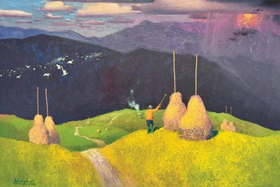 Light And Darkness by Andrii Kovalyk canvas print