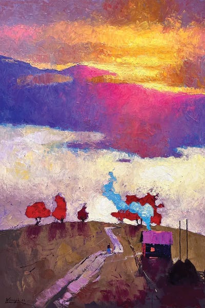 Mountains Energy by Andrii Kovalyk canvas print