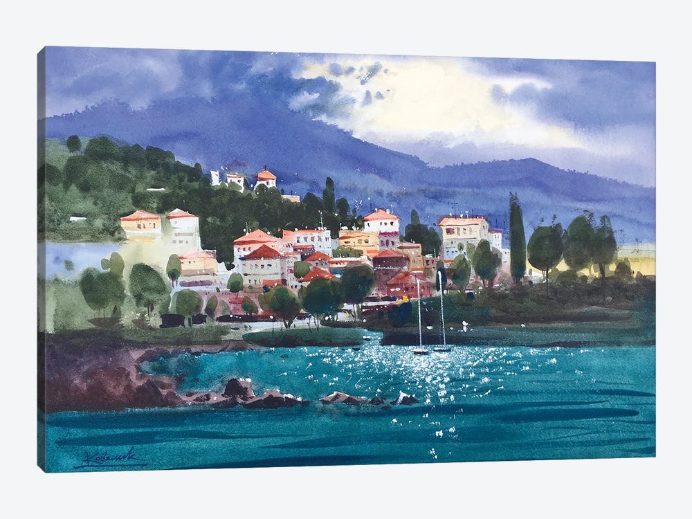 Neos Marmaras. Greece by Andrii Kovalyk 1-piece Canvas Art