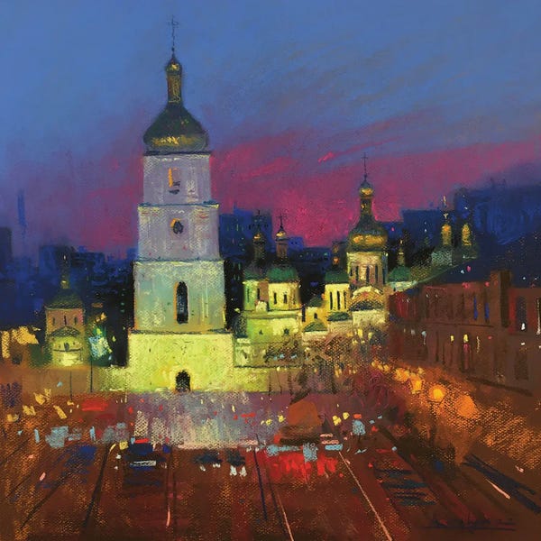 Ukraine: Night City Kyiv by Andrii Kovalyk
