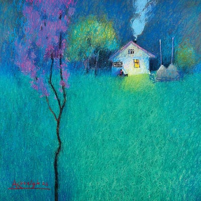 Stolen Spring by Andrii Kovalyk canvas print