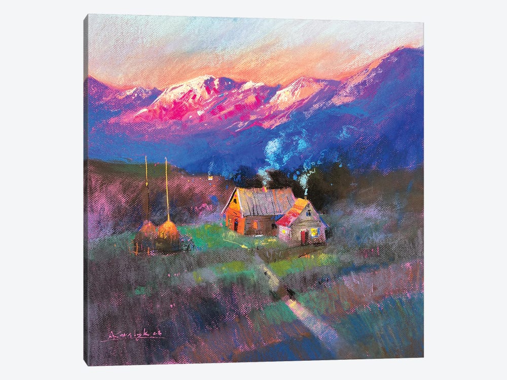 Sunrise In The Carpathian Mountains by Andrii Kovalyk 1-piece Canvas Artwork