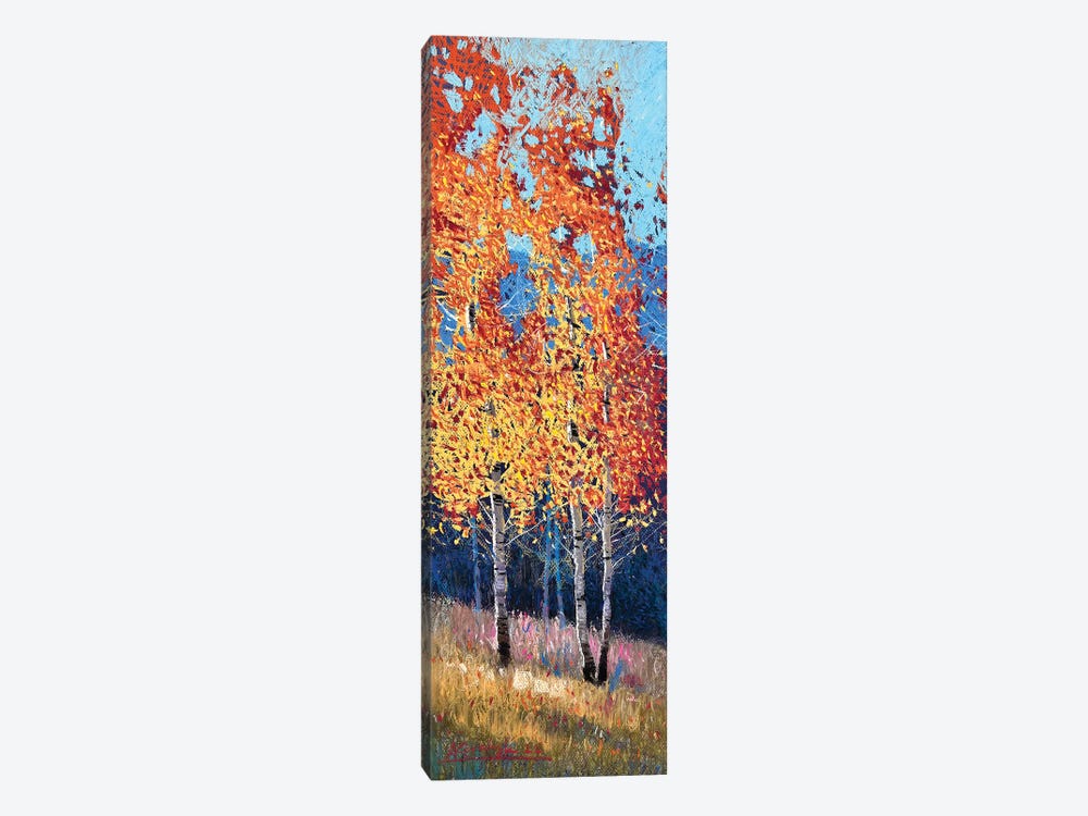 Autumn Birches by Andrii Kovalyk 1-piece Canvas Print