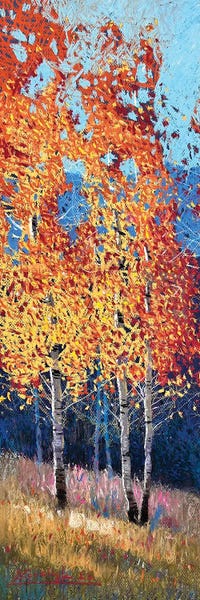 Birch Trees: Autumn Birches by Andrii Kovalyk