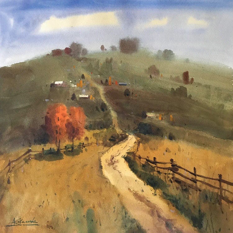 Path In The Carpathians by Andrii Kovalyk wall art
