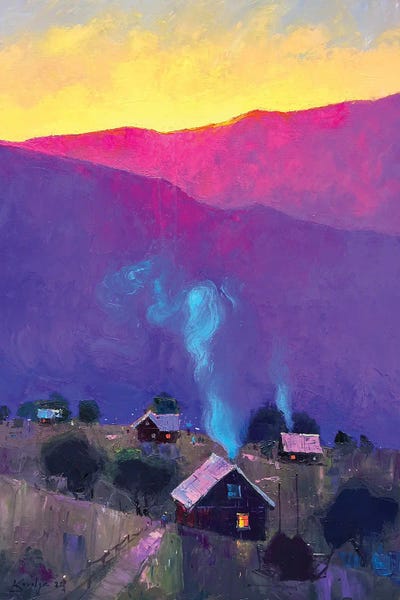 Color Fields: Waiting For The Light by Andrii Kovalyk