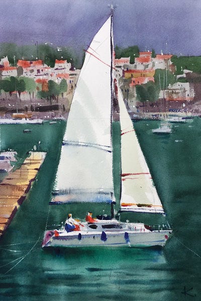 Yachts: Yachts In Greece by Andrii Kovalyk