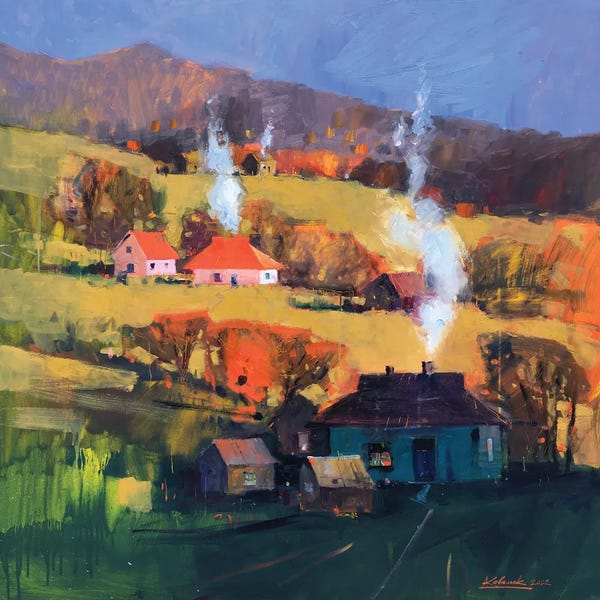 Andrii Kovalyk: An Unforgettable Warm Evening In The Carpathians by Andrii Kovalyk