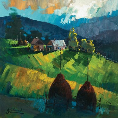 Energy Of Carpathians Mountains by Andrii Kovalyk canvas print