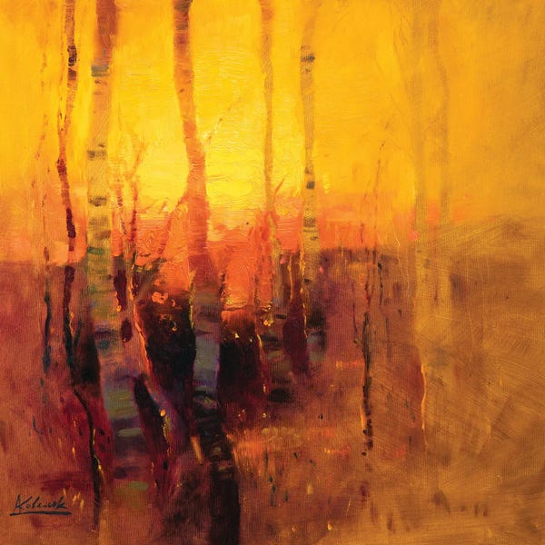 Aspen Trees: Life Is Energy by Andrii Kovalyk