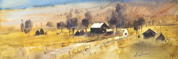 Villages & Towns: Carpathians Landscape by Andrii Kovalyk