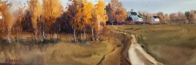 Gold Of Autumn by Andrii Kovalyk canvas print