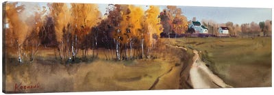 Gold Of Autumn Canvas Art Print - Andrii Kovalyk