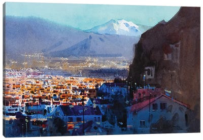 Winter In The South Of Turkey Canvas Art Print - Turkey Art