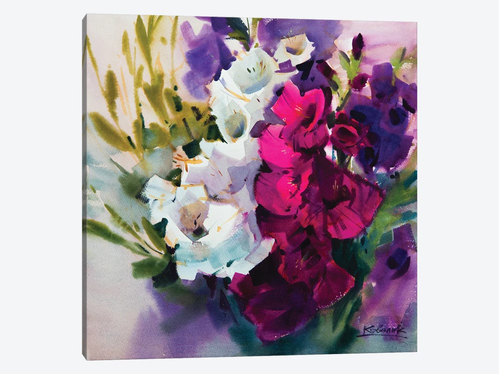 Flowers Of Summer by Andrii Kovalyk 1-piece Canvas Print