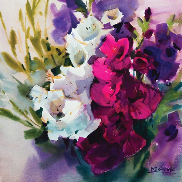 Andrii Kovalyk: Flowers Of Summer by Andrii Kovalyk