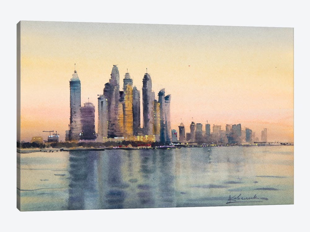 Dubai by Andrii Kovalyk 1-piece Canvas Print