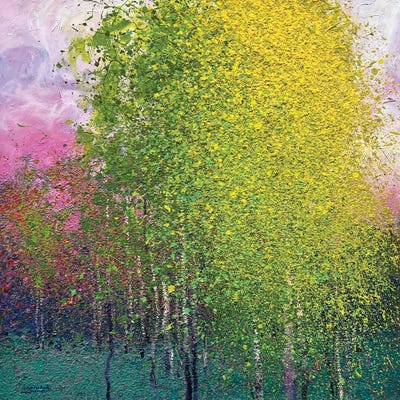 Four Seasons. Spring by Andrii Kovalyk canvas print