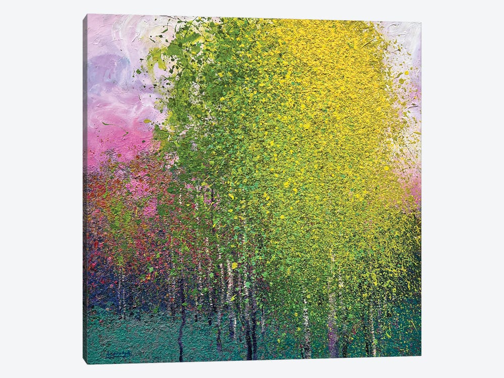 Four Seasons. Spring by Andrii Kovalyk 1-piece Canvas Art