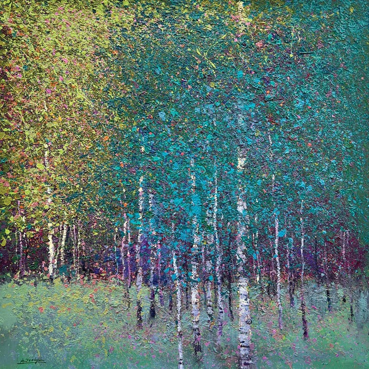 Four Seasons. Summer by Andrii Kovalyk wall art