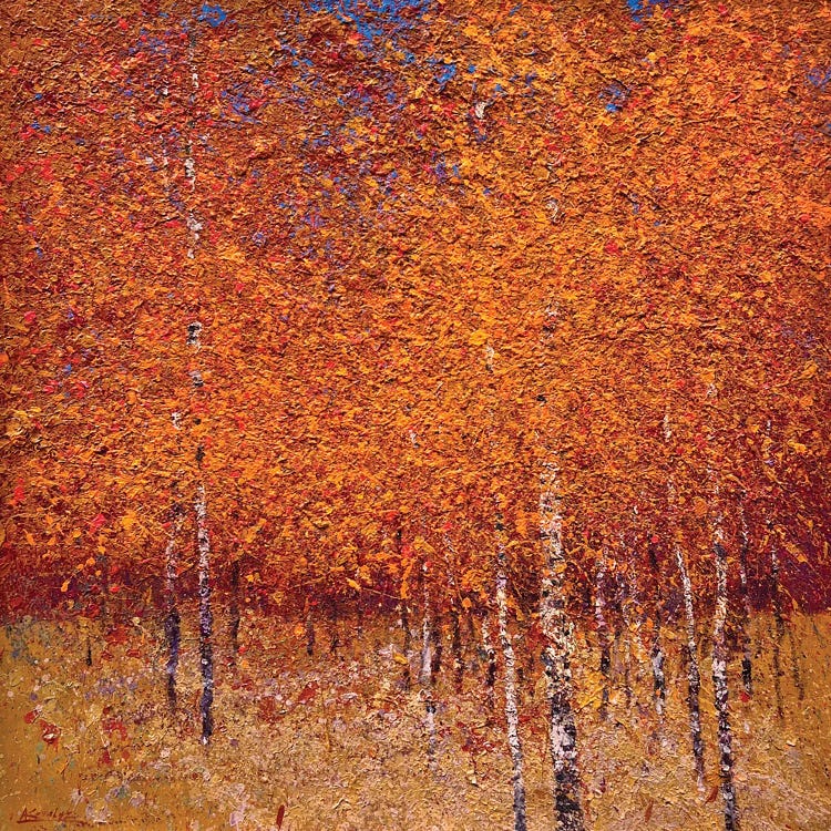 Four Seasons. Autumn by Andrii Kovalyk wall art