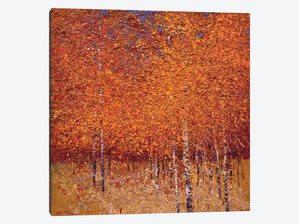 Four Seasons. Autumn by Andrii Kovalyk 1-piece Canvas Artwork