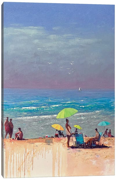 Summer Memories From Vacations In The South Of Spain Canvas Art Print - Andrii Kovalyk