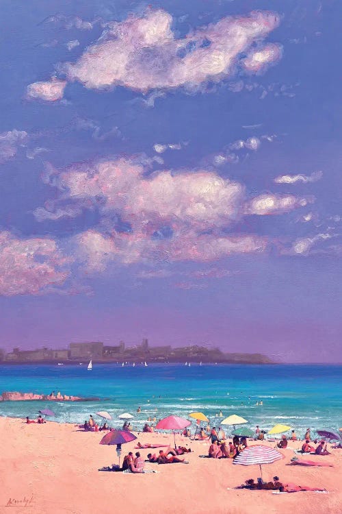 Summer Day At Sea In Alicante In Spain by Andrii Kovalyk wall art