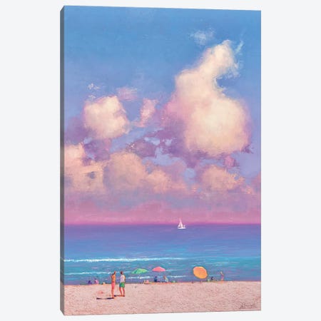 Summer Memories From The Sea Canvas Print #KVK97} by Andrii Kovalyk Canvas Wall Art