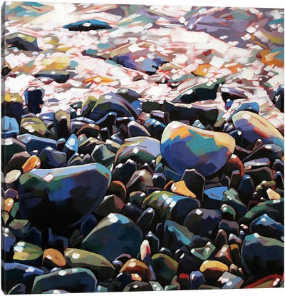 Pebbles II Canvas Art Print - Kevin Lowery