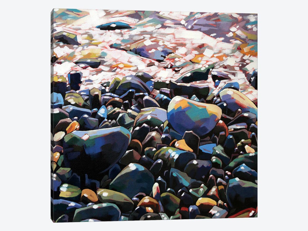 Pebbles II by Kevin Lowery 1-piece Canvas Artwork