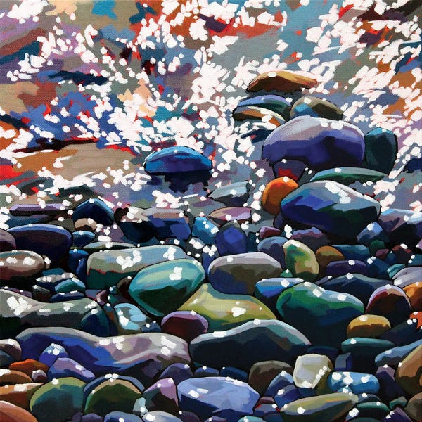 Kevin Lowery: Pebbles XIII by Kevin Lowery