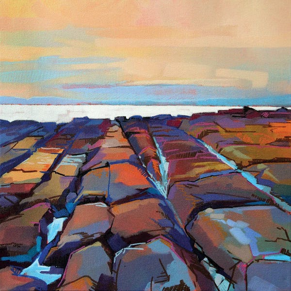 Kevin Lowery: Rocks At Pampa III by Kevin Lowery