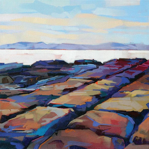 Kevin Lowery: Rocks At Pampa IV by Kevin Lowery