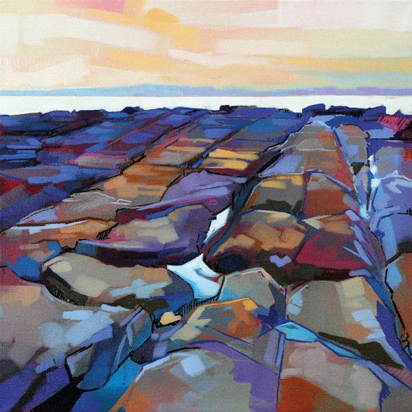 Kevin Lowery: Rocks At Pampa V by Kevin Lowery