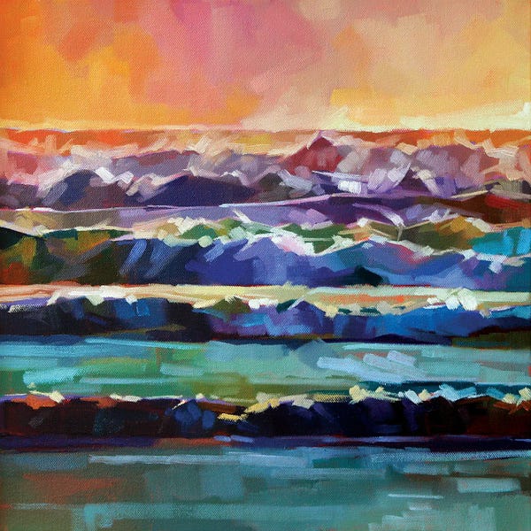 Kevin Lowery: Whitewater At Rossnowlagh Beach II by Kevin Lowery