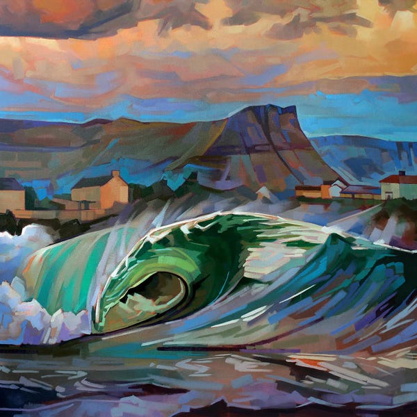 Kevin Lowery: Main Beach, Bundoran Ii by Kevin Lowery