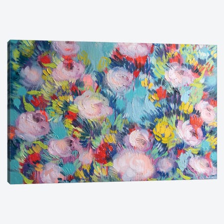 Delicate Blossoms Canvas Print #KVN10} by Nataliia Karavan Canvas Art