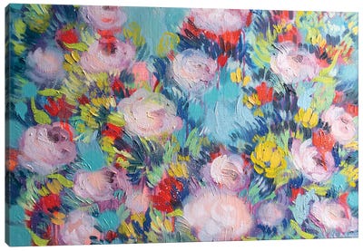 Delicate Blossoms Canvas Art Print - Nataliia Karavan