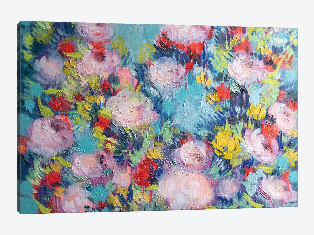 Delicate Blossoms by Nataliia Karavan 1-piece Canvas Art