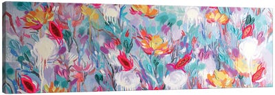 Floral Ecstasy Canvas Art Print - Nataliia Karavan