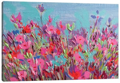 Fragrant Meadow Canvas Art Print - Nataliia Karavan