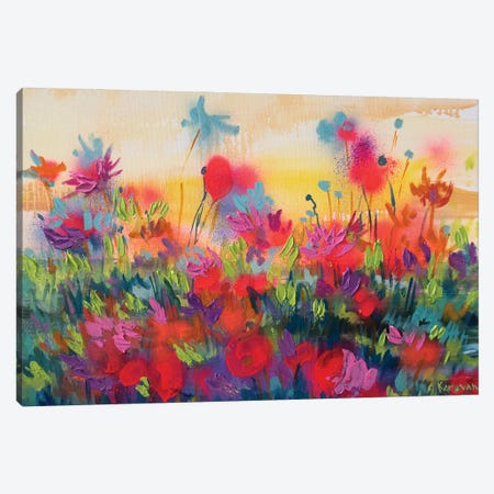 The Color Of Heaven Canvas Print #KVN51} by Nataliia Karavan Canvas Wall Art